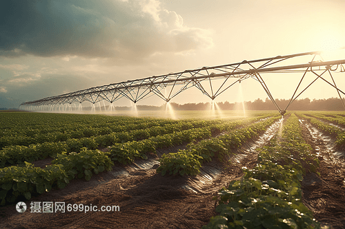 科技灌溉农作物