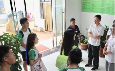中国农业大学烟台研究院社会实践小队到山亭调研